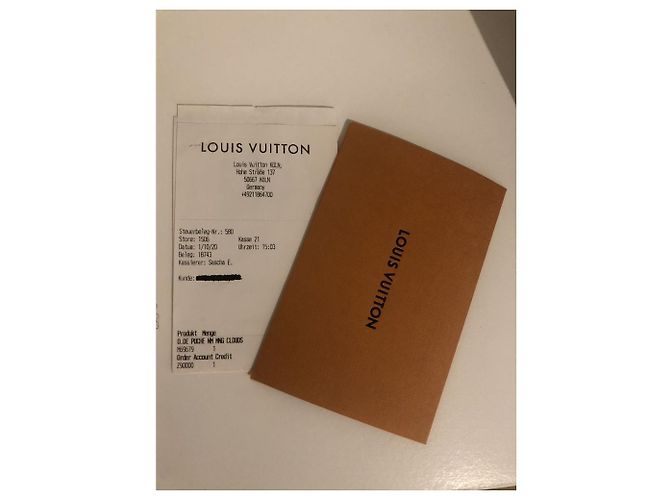 RARO ORGANIZZATORE DA TASCA LOUIS VUITTON CLOUD - M69679 Blu - vista 9