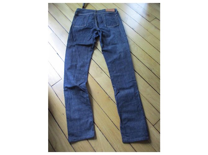 Marc by Marc Jacobs Gerade Jeans, Brutto, US-Grösse 30. Dunkelblau - Ansicht 2