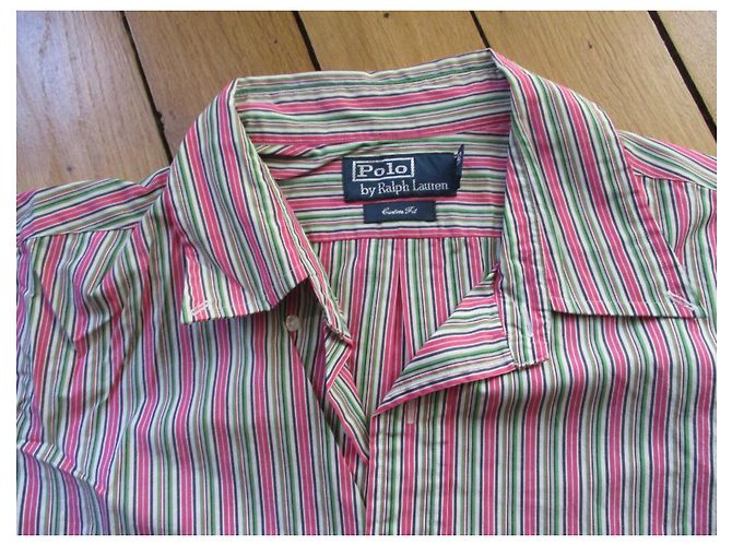 Polo Ralph Lauren Camicia in cotone a righe, Taglia L. Multicolore - vista 2