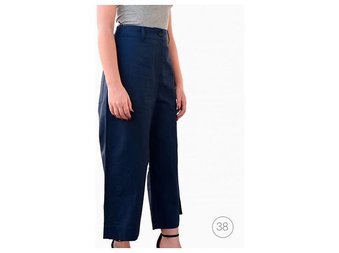 Kenzo Weit geschnittene Culotte-Hose Blau - Ansicht 4
