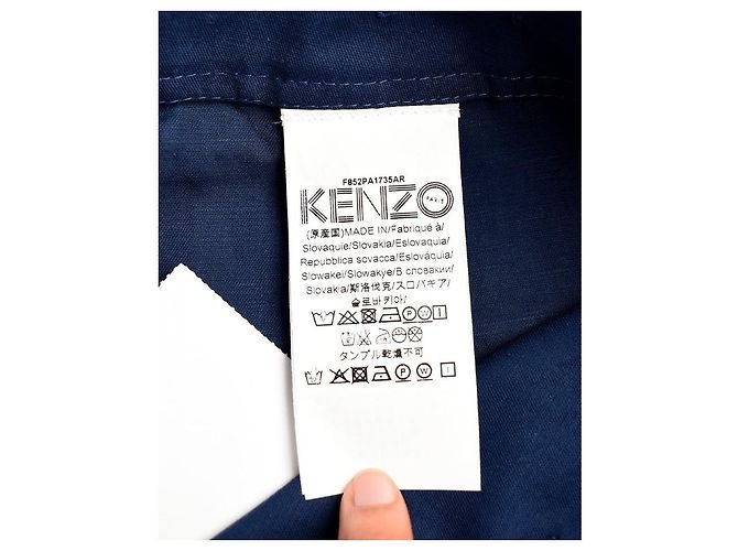 Kenzo Weit geschnittene Culotte-Hose Blau - Ansicht 6