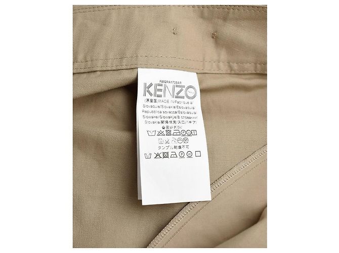 Kenzo Weit geschnittene Culotte-Hose Beige - Ansicht 2