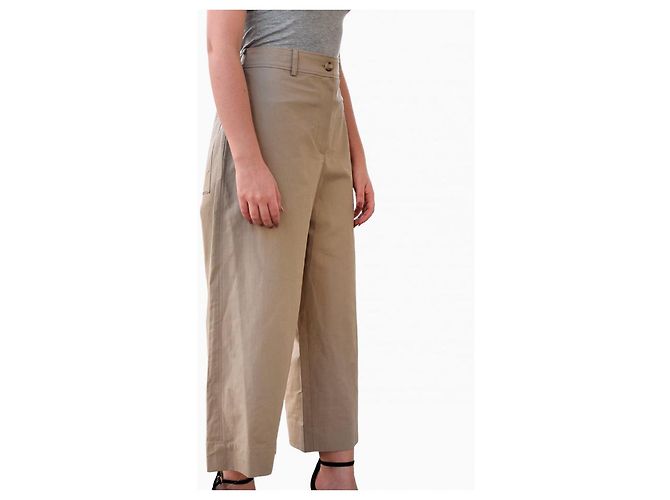 Kenzo Weit geschnittene Culotte-Hose Beige - Ansicht 4
