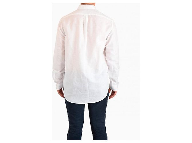 Kenzo camicia casual con stemma superiore Bianco - vista 4