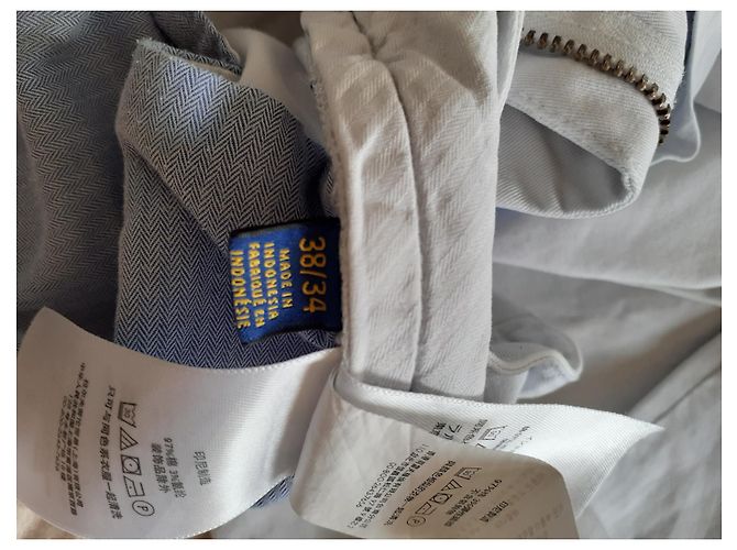 Polo Ralph Lauren Baumwoll Chino Eggshell Aus weiß - Ansicht 2