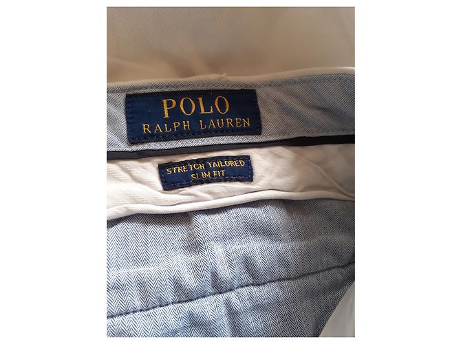 Polo Ralph Lauren Baumwoll Chino Eggshell Aus weiß - Ansicht 3