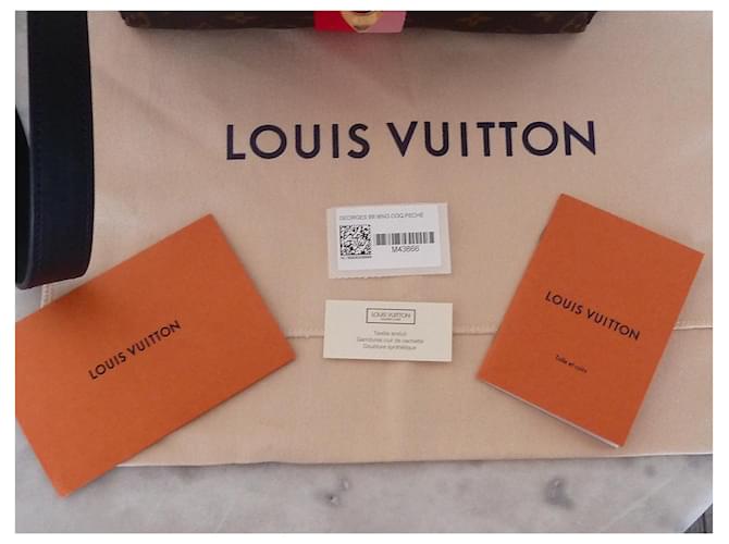 LOUIS VUITTON Borsa BB Georges Marrone - vista 10
