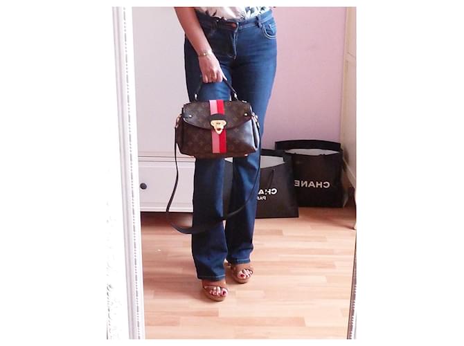 LOUIS VUITTON Borsa BB Georges Marrone - vista 11
