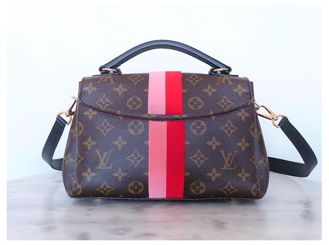 LOUIS VUITTON Borsa BB Georges Marrone - vista 3