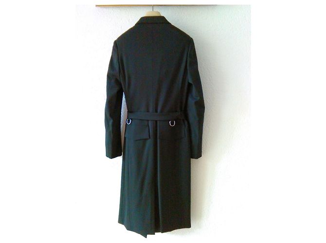 TRENCH DE LANA GUCCI. Negro - vista 3