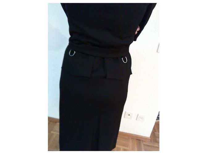 TRENCH DE LANA GUCCI. Negro - vista 5