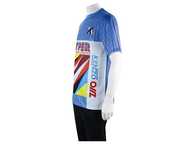 hyper kenzo oversized tshirt Blue - view 4