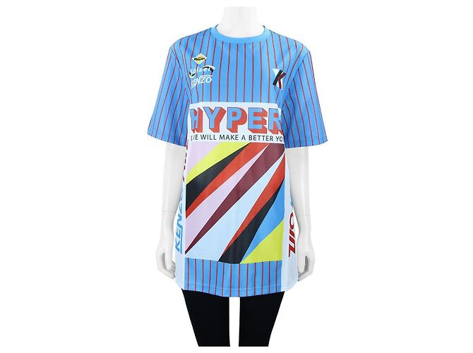 hyper kenzo oversized tshirt Blue - view 5