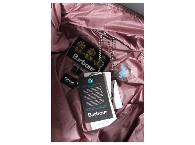 Barbour Jacke Rosa aus Polyamid Größe M Pink - Ansicht 4