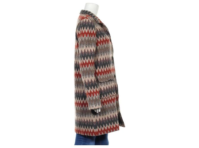 Autre Marque Abrigo LE TRICOT PERUGIA Talla L Multicolor - vista 4