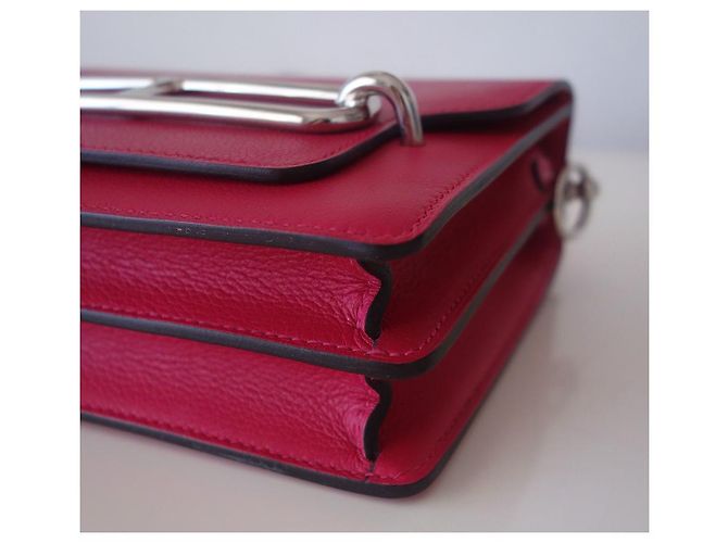 Hermès Hermes Mini Roulis Tasche Pink Pflaume - Ansicht 12