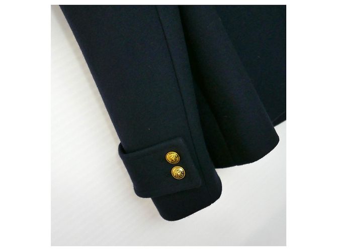 Colección Michael Kors AW19 Abrigo de guisante Azul marino - vista 6