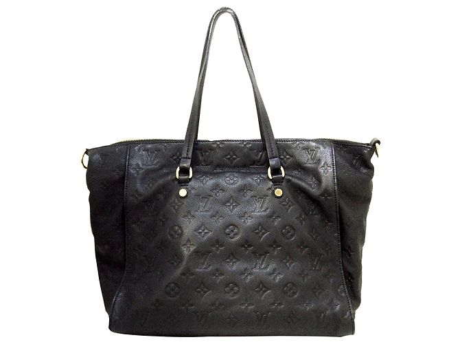 Louis Vuitton Nero Monogram Empreinte Lumineuse PM - vista 3