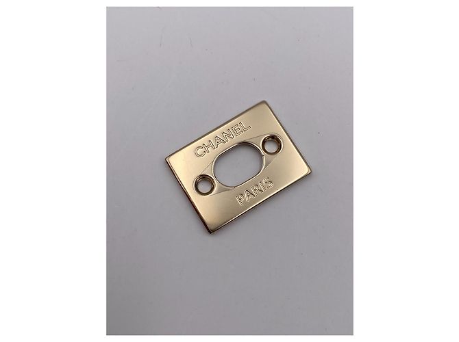CHANEL chiusura CC turnlock light gold D'oro - vista 7