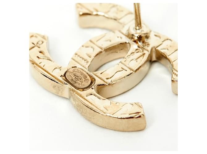 Chanel GOLDEN CC PARIS NY D'oro - vista 3