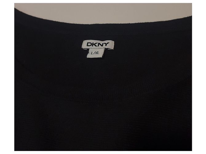 Poncho DKNY Multicor Algodão Viscose Nylon - vista 6