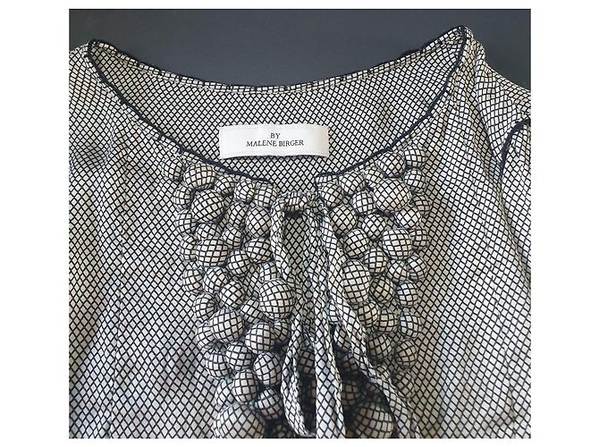 By Malene Birger Jessa Seidenkleid grau - Ansicht 6