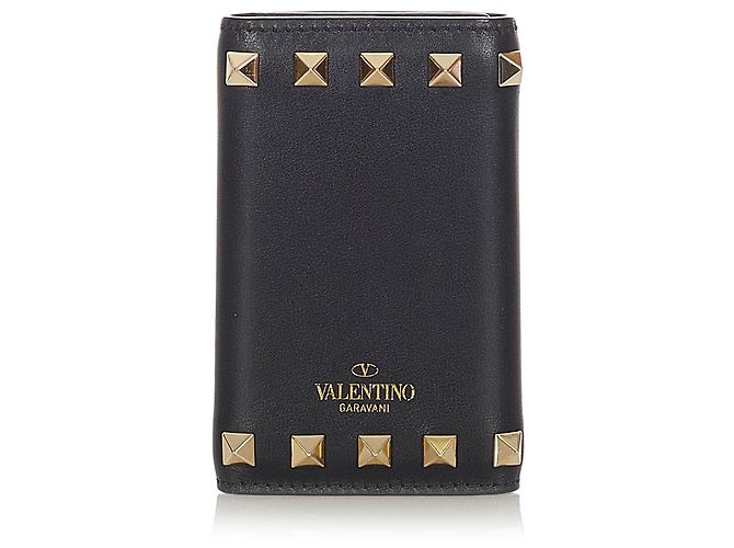 Valentino Black Rockstud Schlüsseletui - Ansicht 3