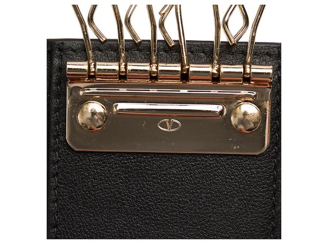 Valentino Black Rockstud Schlüsseletui - Ansicht 7