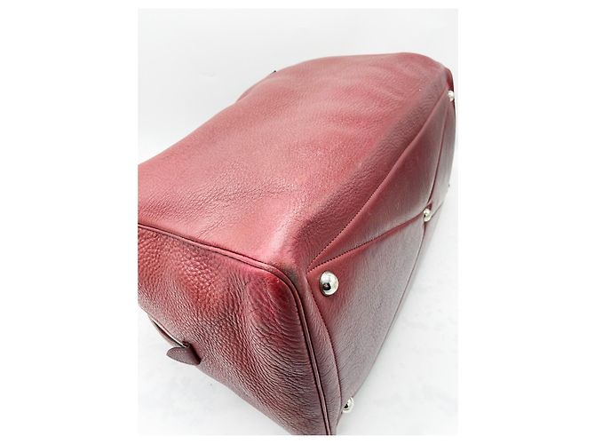 Hermès Borsa da viaggio grande Victoria 50 cm Bordò - vista 10