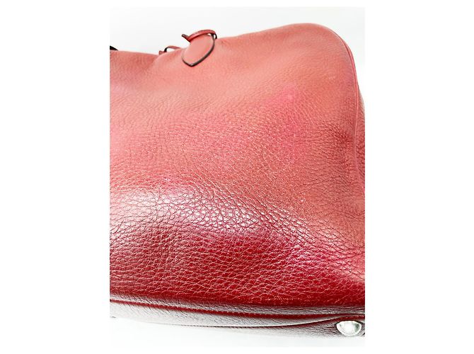 Hermès Borsa da viaggio grande Victoria 50 cm Bordò - vista 5