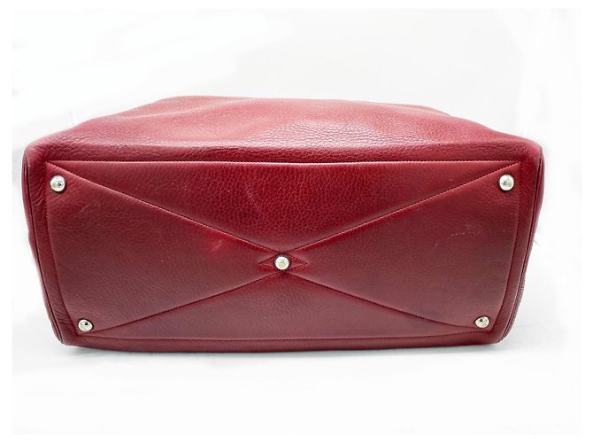 Hermès Borsa da viaggio grande Victoria 50 cm Bordò - vista 6