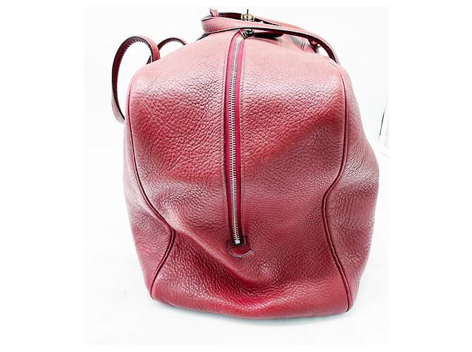 Hermès Borsa da viaggio grande Victoria 50 cm Bordò - vista 8