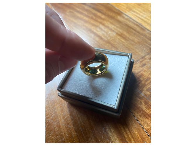 Pomellato Ring Gelbgold Grüne Byzanz Turmalin Granat Größe 56 - Ansicht 3