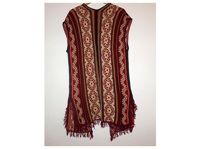 SELTENE RALPH LAUREN OVERSIZED ÄRMELLOSE OFFENE CARDIGAN Mehrfarben - Ansicht 2