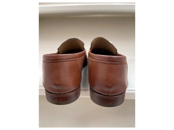 Hermès Müßiggänger Slipper Braun - Ansicht 6