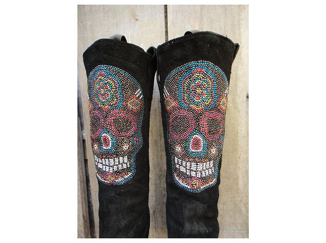 Autre Marque Fauzian Jugendstiefel p 38,5 Schwarz - Ansicht 4