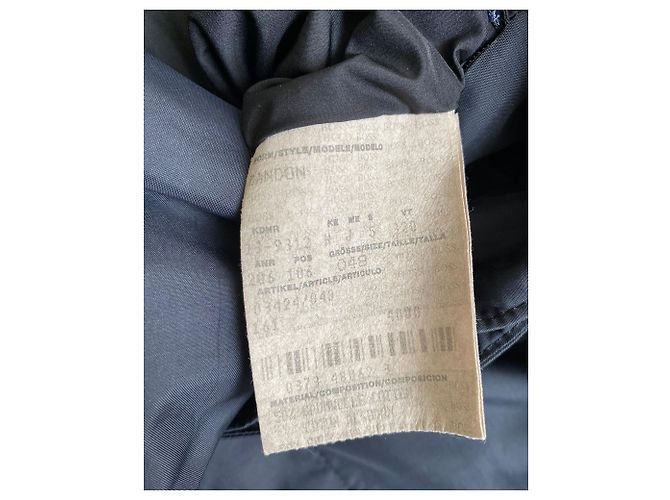 Hugo Boss Candon Overcoat in Black Cotton - view 3