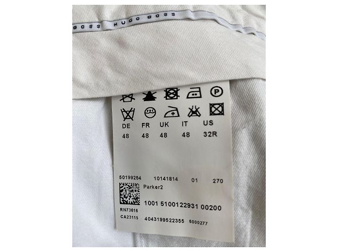 Hugo Boss Parker2 Pantaloni da uomo beige Marrone - vista 3