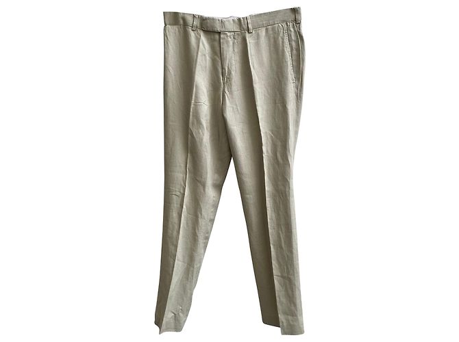 Hugo Boss Parker2 Pantaloni da uomo beige Marrone - vista 4