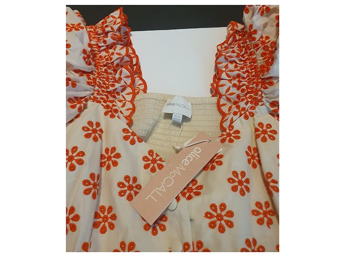 Autre Marque Vestido Alice McCall de algodón bordado Multicolor - vista 6