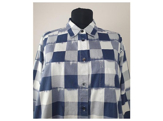 Camisa Madewell de algodón azul - vista 2