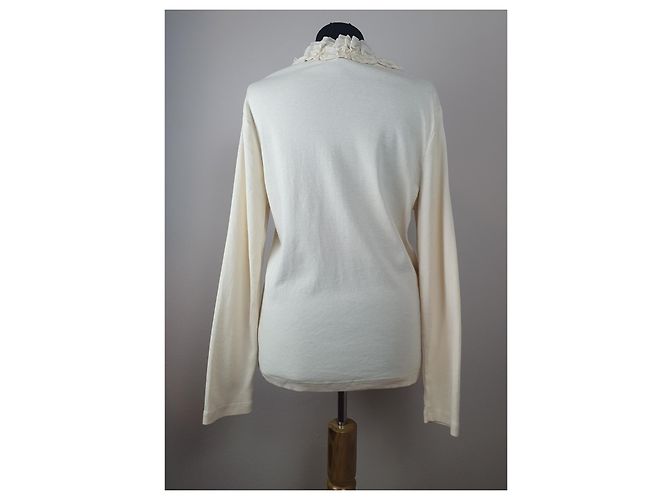 Blusa Ralph Lauren de algodón beige - vista 4