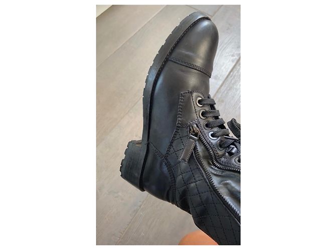 Cambon botas forradas chanel Negro - vista 12