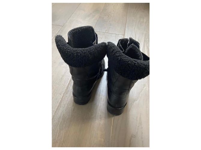 Cambon botas forradas chanel Negro - vista 3