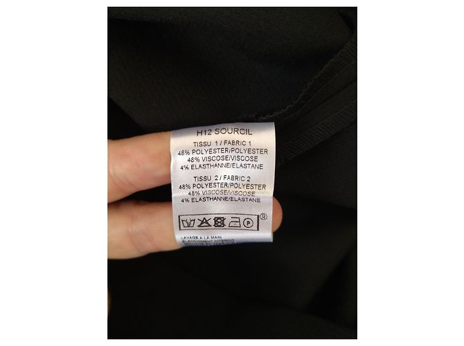 Abito Maje H12SOPRACCIGLIO185 Blu Navy e Nero - vista 6