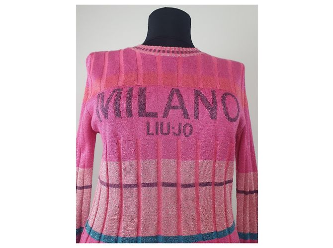 Blusa Liu.Jo Rosa de Manga Larga M Multicolor - vista 2