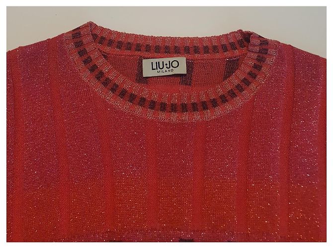 Blusa Liu.Jo Rosa de Manga Larga M Multicolor - vista 5