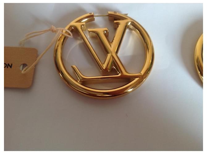 Louis Vuitton Aretes Dorado - vista 3