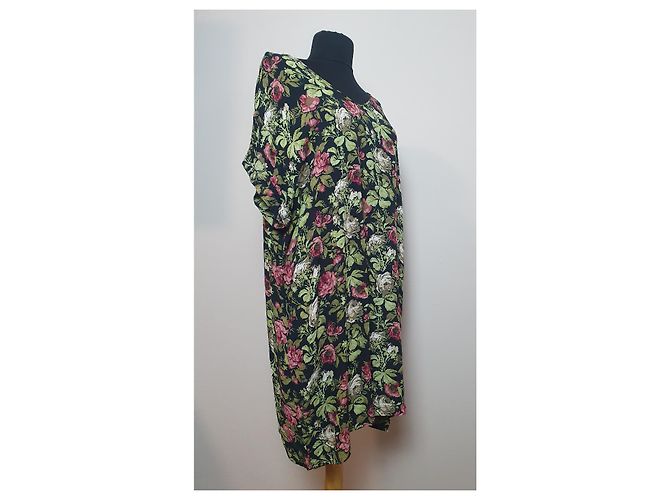 Ganni Blumenkleid aus Viskose Mehrfarben - Ansicht 3