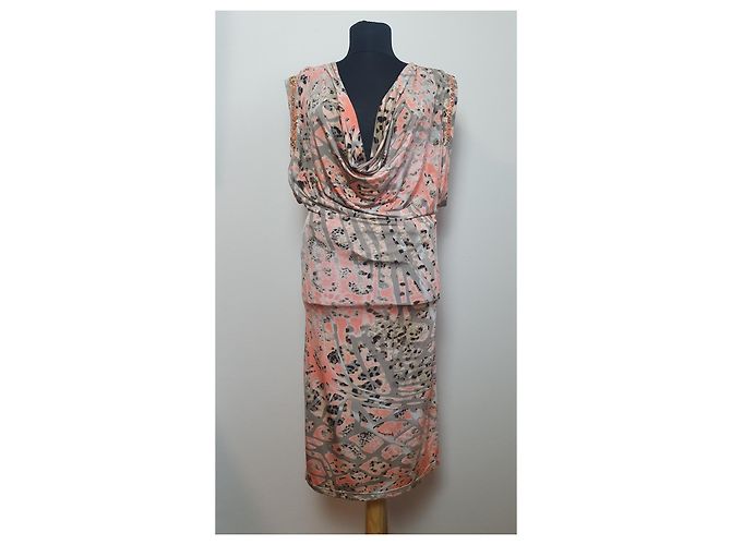 Vestido ROCCOBAROCCO de viscosa y elastano Multicolor - vista 2